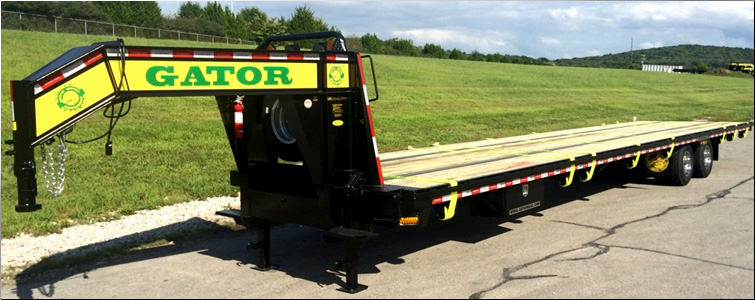 EQUIPMENT TRAILER - TANDEM DUAL GOOSENECK TRAILER FOR SALE  Carroll County, Tennessee